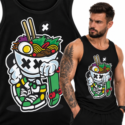 TANK TOP ANIMOWANY RAMEN STYLE